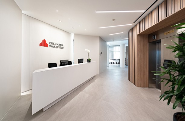 Cushman & Wakefield  new office